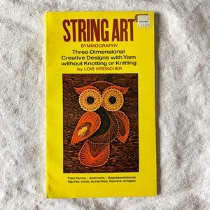Book | String Art Symmography - Lois Kreischer | 🇺🇸 Vintage